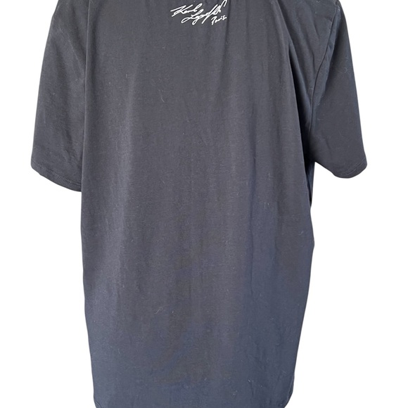 Karl Lagerfeld Black T-Shirt - Picture 2 of 4
